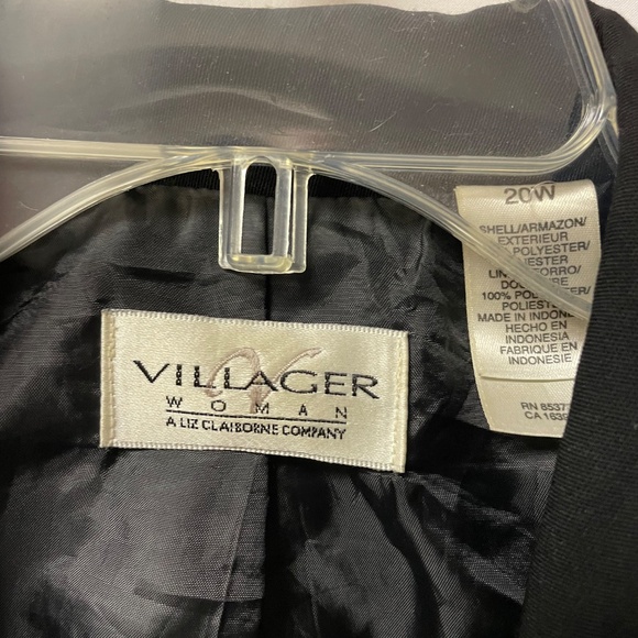 Vintage Villager Woman blazer 20W - Picture 2 of 5